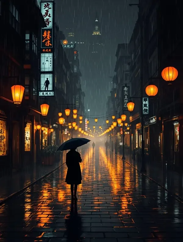 长街夜雨 海报，民国·悬疑，黄色三级毛片高清影视